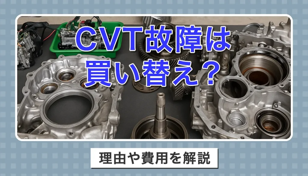 CVT故障は買い替え一択